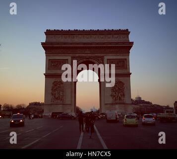 Arc de Triomphe Stockfoto