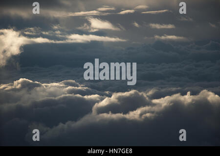 Über den Wolken Stockfoto
