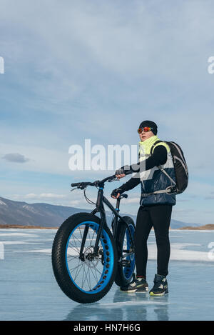 Fatbike. Fat Tire Bike. Stockfoto
