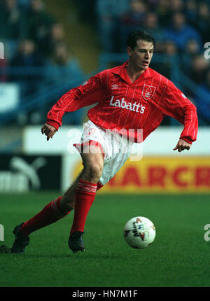 COLIN COOPER NOTTINGHAM FOREST FC 10. Januar 1994 Stockfoto