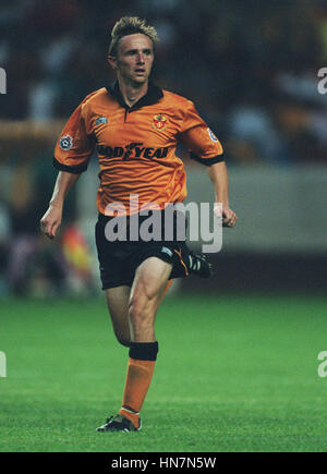 KEVIN KEEN WOLVERHAMPTON WANDERERS FC 4. August 1994 Stockfoto