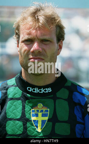 LARS ERIKSSON-Schweden & IFK Norrköping 7. Dezember 1994 Stockfoto