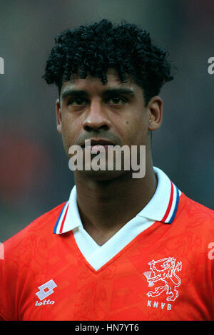 FRANK RIJKAARD HOLLAND & AC MILAN 27. April 1994 Stockfoto