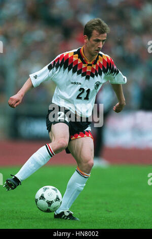 MARIO BASLER Deutschland & SV WERDER BREMEN 7. Juni 1994 Stockfoto