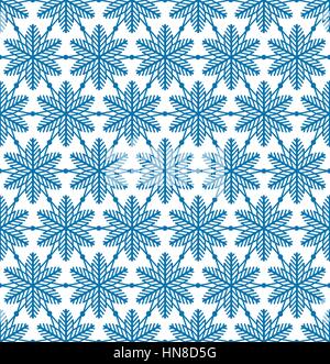 Abstrcat geometrische Struktur. Schnee nahtlose Muster. Winterurlaub Fliesen- Hintergrund Stock Vektor