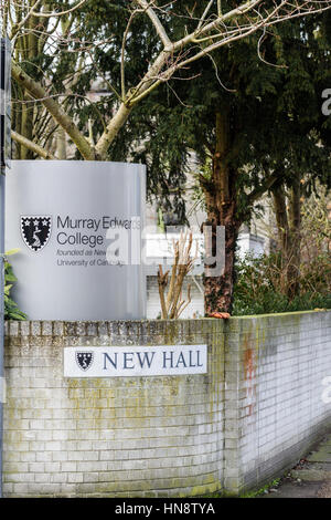 Murray Edwards (ehemals New Hall) College an der University of Cambridge, England. Stockfoto