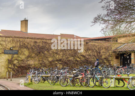 Girton College an der University of Cambridge, England. Stockfoto