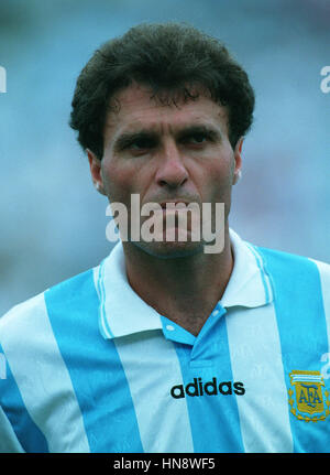 OSCAR RUGGERI Argentinien & VELEZ SARSFIELD FC 1. August 1994 Stockfoto