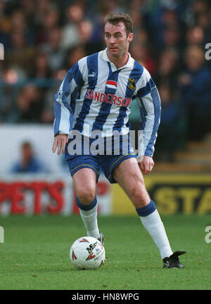 JOHN SHERIDAN SHEFFIELD Mittwoch FC 17. Oktober 1994 Stockfoto