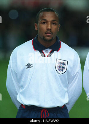 JULIAN JOACHIM ENGLAND U21 & LEICESTER CITY 16. November 1994 Stockfoto