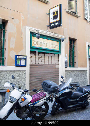 Dubliner Pub in Parma, Italien Stockfoto