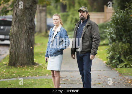 LIFE ON THE LINE 2015 Marro Films Produktion mit Kate Bosworth und John Travolta Stockfoto