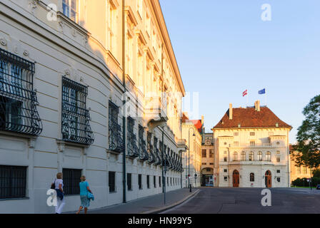 Wien, Wien, Alte Hofburg mit dem Sitz des Bundespräsidenten am Ballhausplatz, 01. Old Town, Wien, Österreich Stockfoto