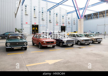 Oldtimer. Retro-Málaga 2017 Stockfoto