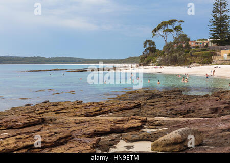 Hyams Beach in Jervis Bay, new-South.Wales, Australien Stockfoto