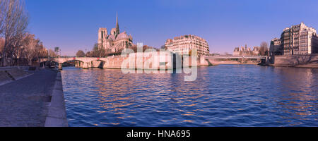 Kathedrale von Notre Dame de Paris, France Stockfoto