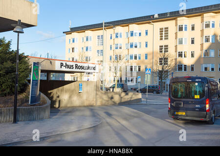 Rosenlund, Stockholm. Stockfoto