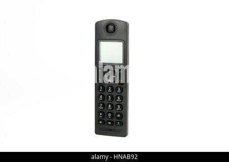 moderne schnurlose Dect-Telefon Stockfoto