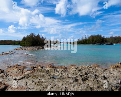 St.-Georgs Hafen und Bremer Island, Bermuda Stockfoto