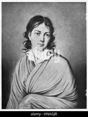 BETTINA VON ARNIM SCHRIFTSTELLER (1810) Stockfoto