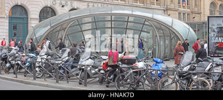 Gare Saint-Lazare, Paris, Frankreich Stockfoto