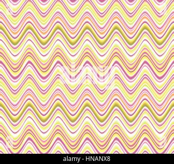 Wellenmuster in der Kunst Stil. Abstrakte nahtlose wave Vector strukturierten Hintergrund für Scrapbook. Stock Vektor