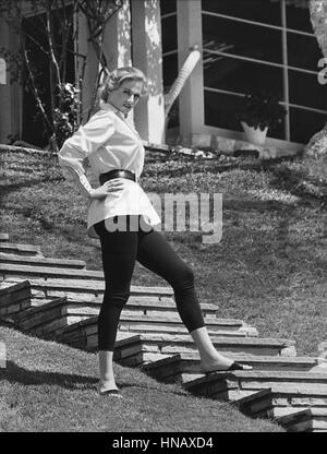 SCHAUSPIELERIN ANITA EKBERG (1955) Stockfoto