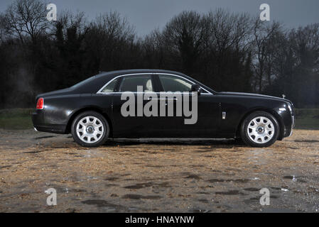 2010-Rolls Royce Silver Ghost-super Luxus-Auto Stockfoto