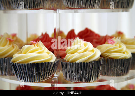 Hochzeit cupcakes Stockfoto