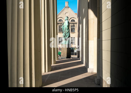Statue von König David von der Copenhagen-Kathedrale Stockfoto