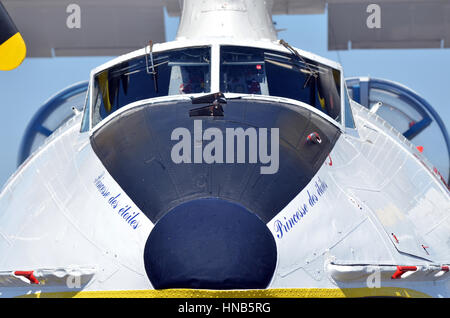 Ein Catalina-Wasser-Bomber auf dem Display in Toulouse Francazal Stockfoto