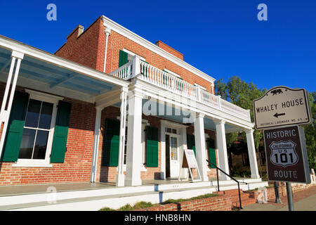 Whaley House Museum, Old Town San Diego, Kalifornien, USA Stockfoto