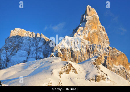 San Martino Passo Rolle Dolomiti Alpen Italien Stockfoto