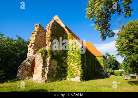 Kirche in Gusow, - gusow Platkow, Land Brandenburg, Deutschland Stockfoto