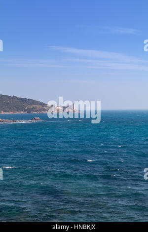 Boccale Burg am Meer in der Nähe von Livorno in der Region Toskana in Italien Stockfoto