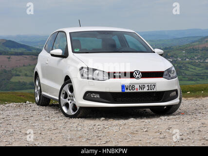 2010 VW Volkswagen Polo GTi Stockfoto