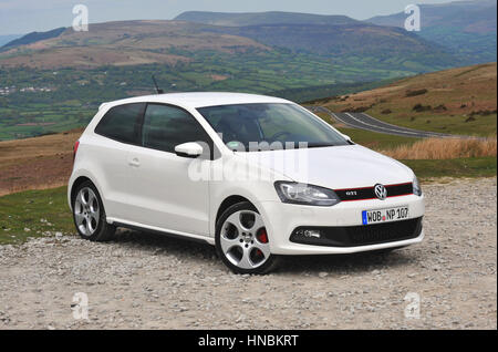 2010 VW Volkswagen Polo GTi Stockfoto