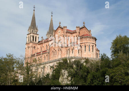 Covadonga, Cangas de Onis, Asturien, Spanien Stockfoto