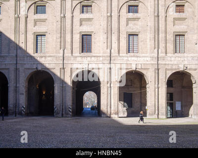 Der Palazzo della Pilotta, Parma, Emilia Romagna, Italien Stockfoto