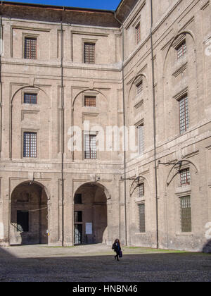 Der Palazzo della Pilotta, Parma, Emilia Romagna, Italien Stockfoto