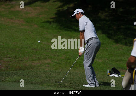 David Lipsky, Saujana Golf und Country Club, Kuala Lumpur, Malaysia, 11. Februar 2017, Maybank Meisterschaft, European Tour Golf Event. Stockfoto