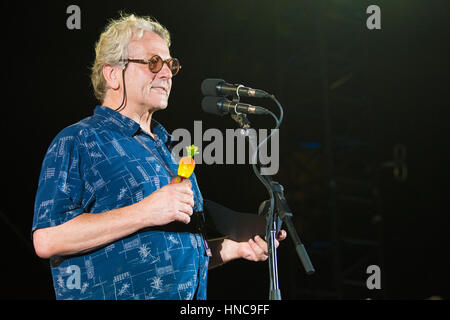 Sydney, Australien. 11. Februar 2017. Tropfest Short Filmfestival im Parramatta Park in Western Sydney. Das Bild zeigt George Miller. Bildnachweis: Mjmediabox/Alamy Live-Nachrichten Stockfoto