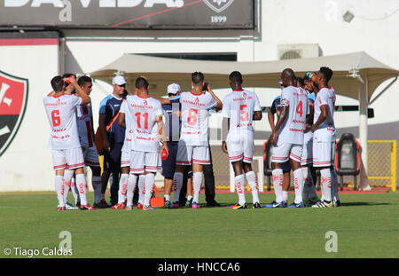 Salvador da Bahia, Brasilien. 11. Februar 2017. RN für Vitoria x America RN, Start überprüft die Nordost-Cup, statt in Barradão (Barradão) in Salvador, Bahia. Bildnachweis: Tiago Caldas/FotoArena/Alamy Live-Nachrichten Stockfoto