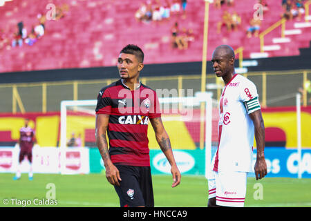 Salvador da Bahia, Brasilien. 11. Februar 2017. RN für Vitoria x America RN, Start überprüft die Nordost-Cup, statt in Barradão (Barradão) in Salvador, Bahia. Bildnachweis: Tiago Caldas/FotoArena/Alamy Live-Nachrichten Stockfoto