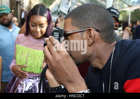 Holmby Hills, Ca. 11. Februar 2017. Young-Guru bei 2017 Roc Nation Pre-Grammy Brunch in einem Privathaus am 11. Februar 2017 in Holmby Hills, Kalifornien. Stockfoto