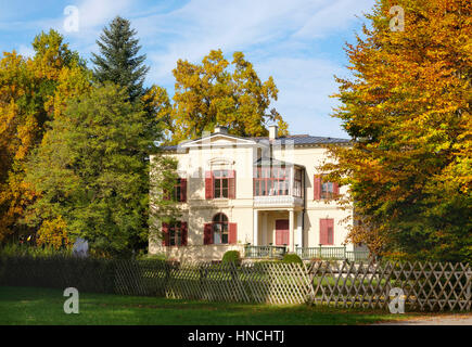 Villa Kustermann, Tutzing, Fünfseenland, Upper Bavaria, Bayern, Deutschland Stockfoto