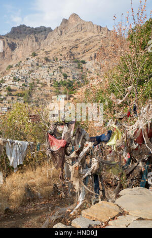 Hawraman-bei Takht, iranischen Kurdistan, Iran Stockfoto