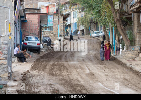 Hawraman-bei Takht, iranischen Kurdistan, Iran Stockfoto