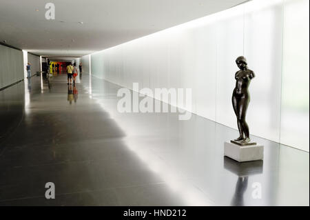 Künstlerischen und historischen Artefakten, Exponaten das Israel Museum in Jerusalem Stockfoto