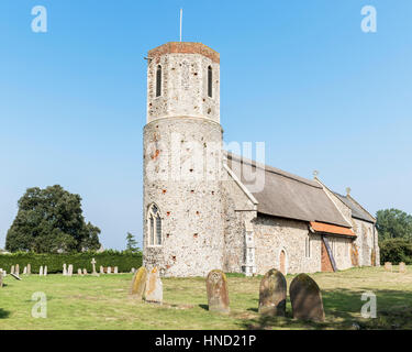 St. Marien Kirche, West Somerton, Norfolk UK Stockfoto